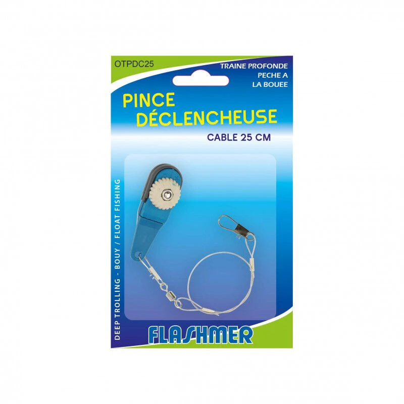 Pince Déclencheuse Flashmer Pour Pêche à La Traîne 25cm 2 Pince Déclencheuse Flashmer Pour Pêche à La Traîne 25cm – Image 2