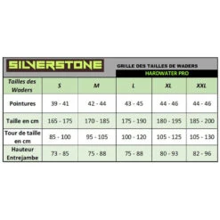 Wader Silverstone Hardwater Pro -Pêche Fournitures Boutique 143599 h