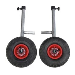 Kit 2 Roues Rive Transporter Inox