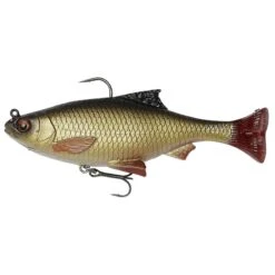 Leurre Souple Shad Carnassier Savage Gear 3d Pulse Tail Roach 13cm 38.5g (x2)