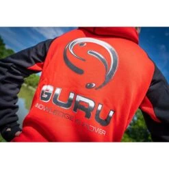 Sweat GURU HOODIE RED/BLACK -Pêche Fournitures Boutique 158567 d