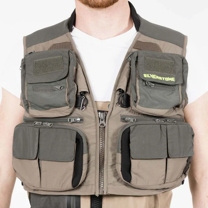 Gilet Silverstone Hardwater Gris 1 Gilet Silverstone Hardwater Gris