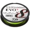 Tresse Daiwa Tournament X8 Braid EVo+ Chartreuse 135M