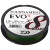 Tresse Daiwa Tournament X8 Braid EVo+ Dark Green 135m