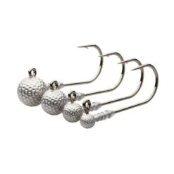 Pack 20 Tête Plombée Madcat Golf Ball Jig Head 8/0 Natural -Pêche Fournitures Boutique 159586 c