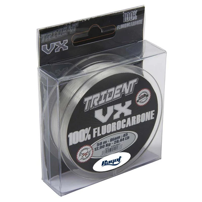 Bobine De 50m De Fluorocarbone Tortue Trident Vx Fluoro 2 Bobine De 50m De Fluorocarbone Tortue Trident Vx Fluoro – Image 2