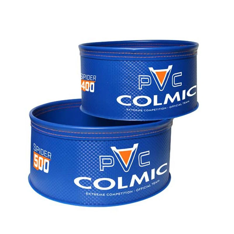 Colmic Combo Trousses PVC Spider 4 + 5l 1 Colmic Combo Trousses PVC Spider 4 + 5l