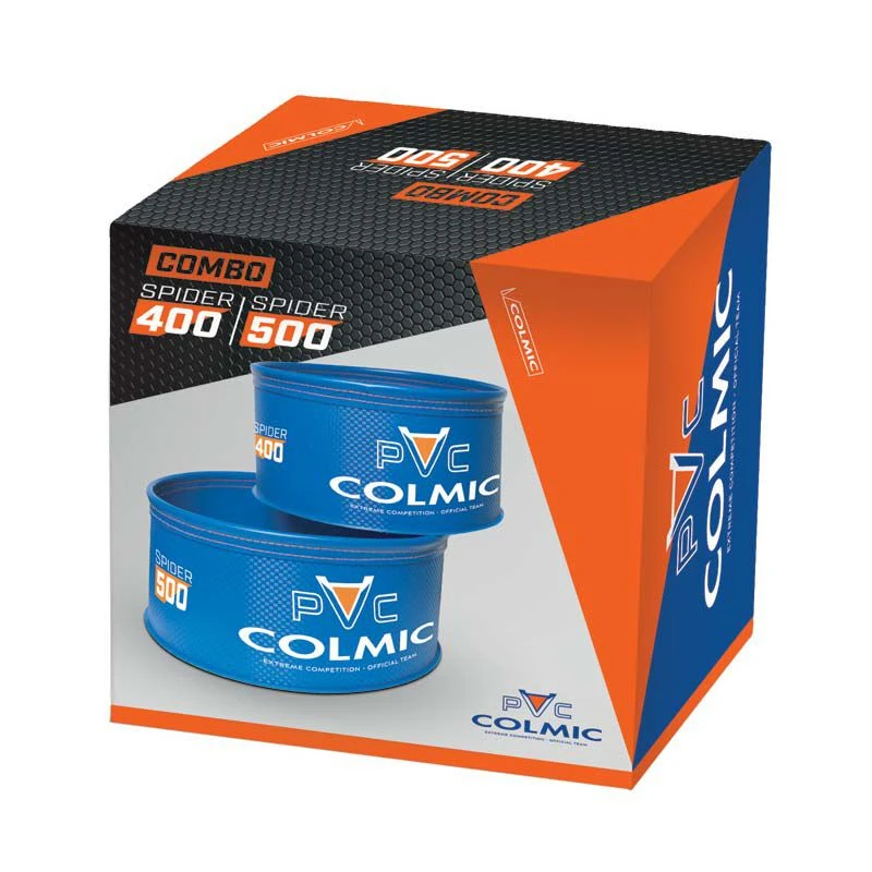 Colmic Combo Trousses PVC Spider 4 + 5l 2 Colmic Combo Trousses PVC Spider 4 + 5l – Image 2