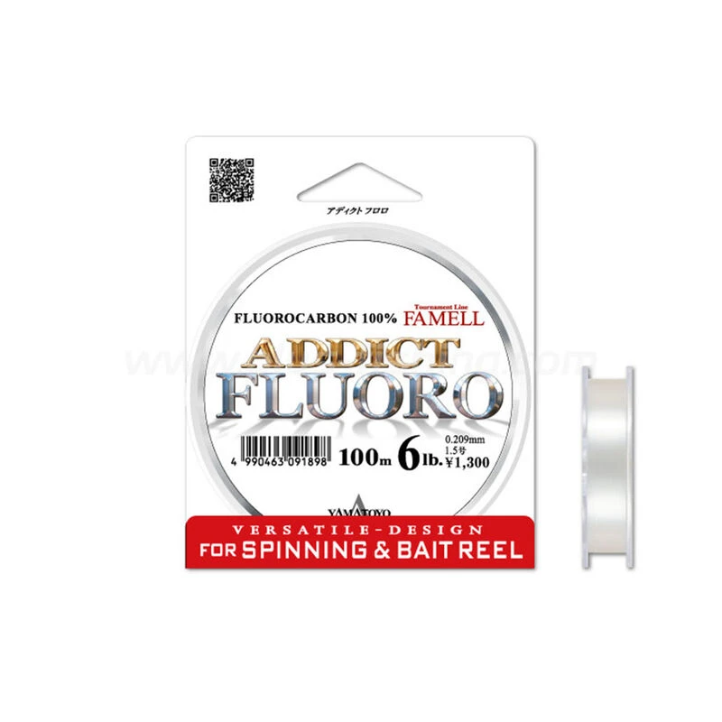 Fluorocarbone Yamatomo Addict Fluoro 100m 1 Fluorocarbone Yamatomo Addict Fluoro 100m