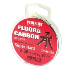 Fluorocarbone Powerline Pour Bas De Ligne Invisible 20m