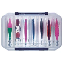 Boite Meiho Reversible 100 Clear 20x12.6x3.6cm -Pêche Fournitures Boutique 89433 c