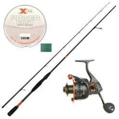 Pack Master Lures 2m10 10-30g +Strike 1 1000 FX + Tresse 0.12mm